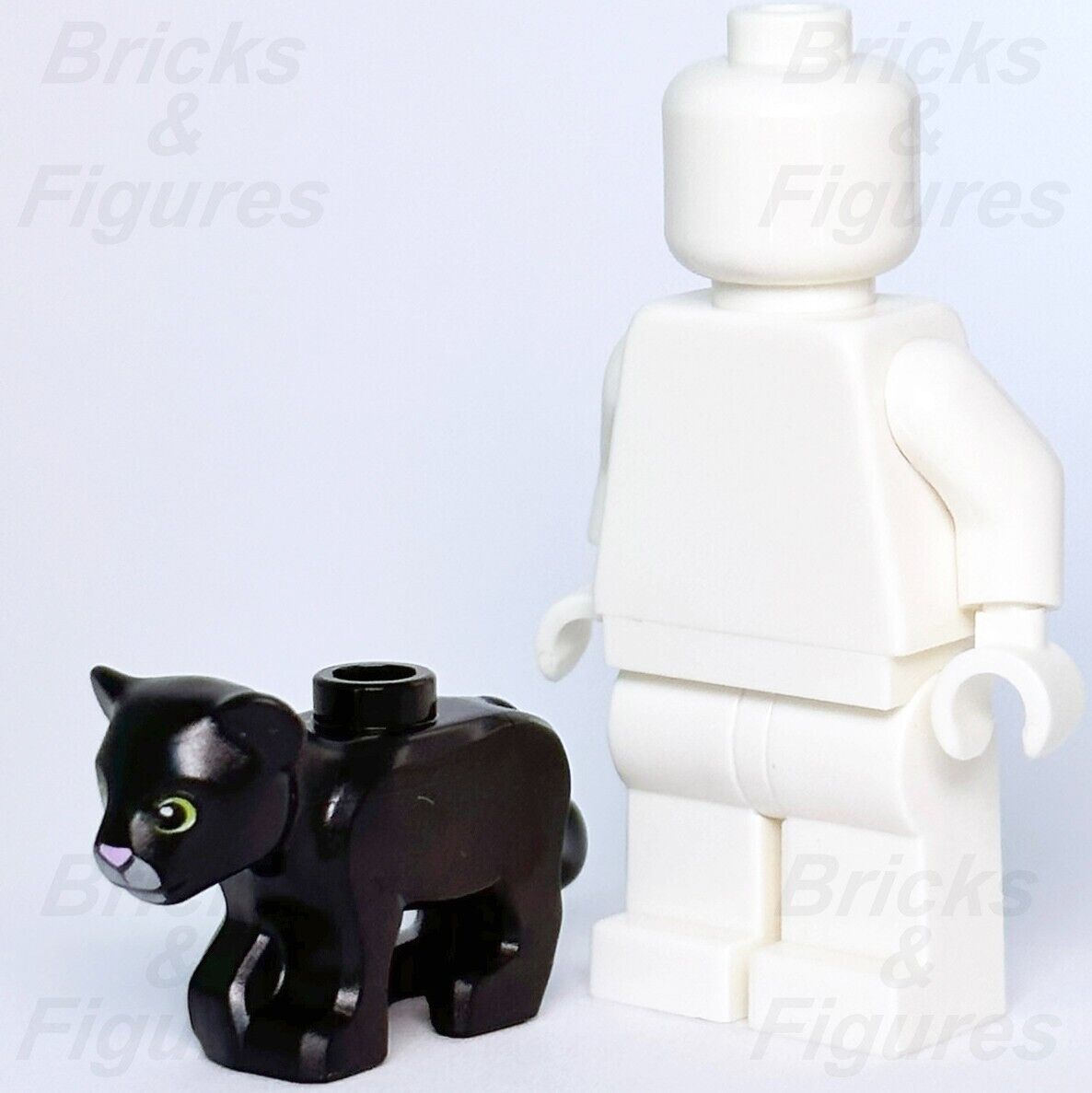 LEGO® Baby Panther (Tendi) Black Town City Minifigure Animal Part 60353 Lion Cub - Bricks & Figures