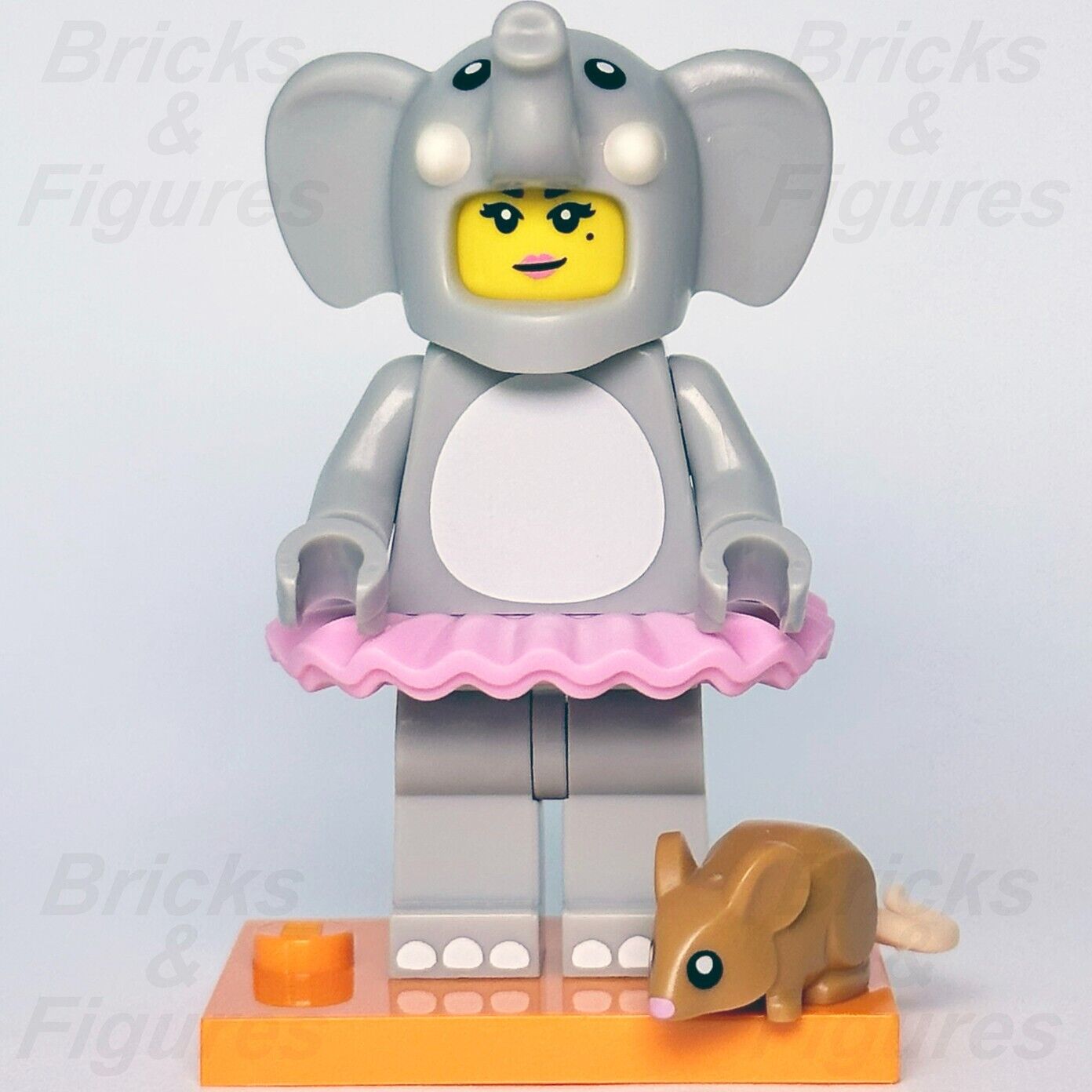 LEGO Elephant Costume Girl Minifigure Collectible Series 18 71021 col18-1 #1 - Bricks & Figures