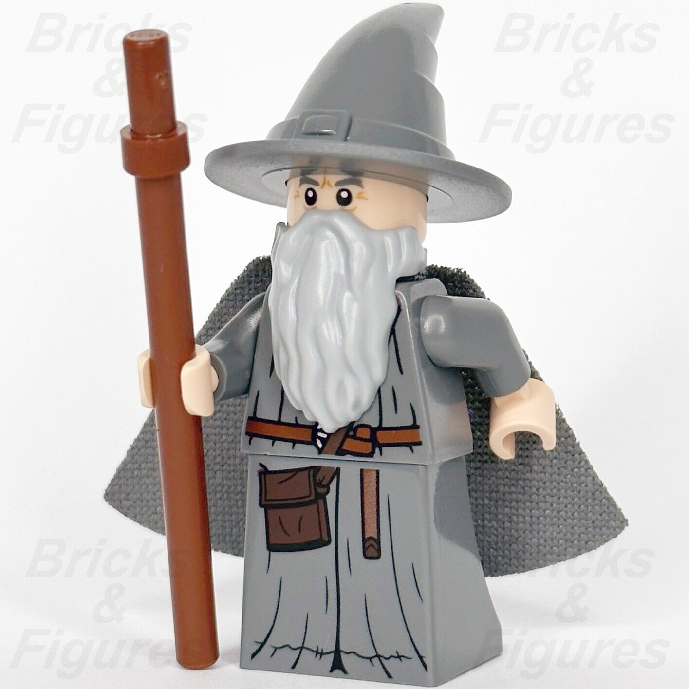 LEGO Gandalf the Grey Minifigure The Hobbit The Lord of the Rings 10316 lor125 - Bricks & Figures