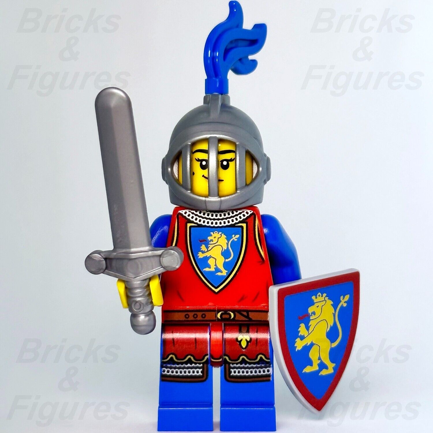 LEGO Lion Knight Female Castle Minifigure Lion Knights Shield 10305 cas567 New - Bricks & Figures