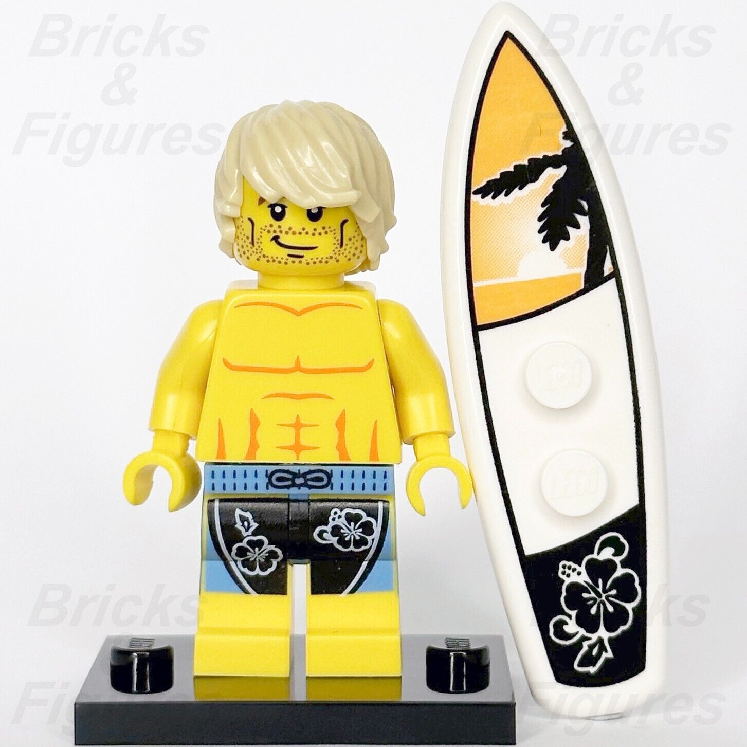 LEGO Surfer Collectible Minifigures Series 2 with Surfboard 8684 col02-15 New - Bricks & Figures