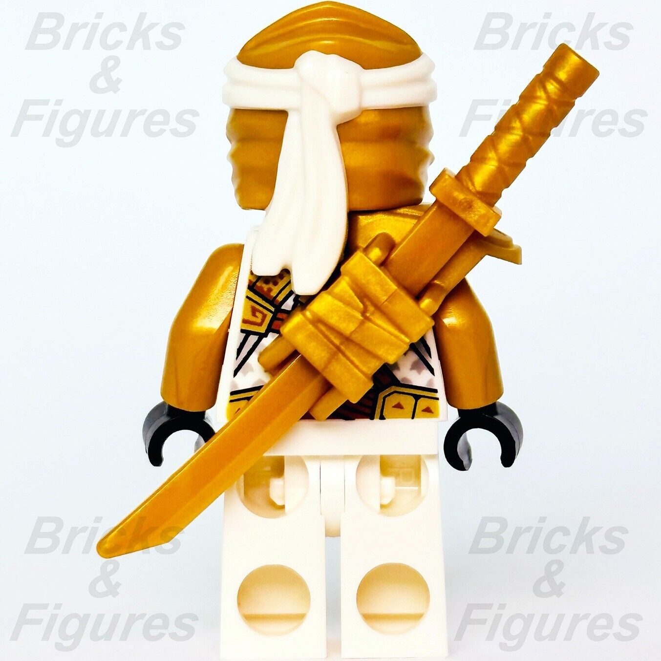 LEGO Zane Golden Ninja Ninjago Crystalized Minifigure 71770 71774 njo7