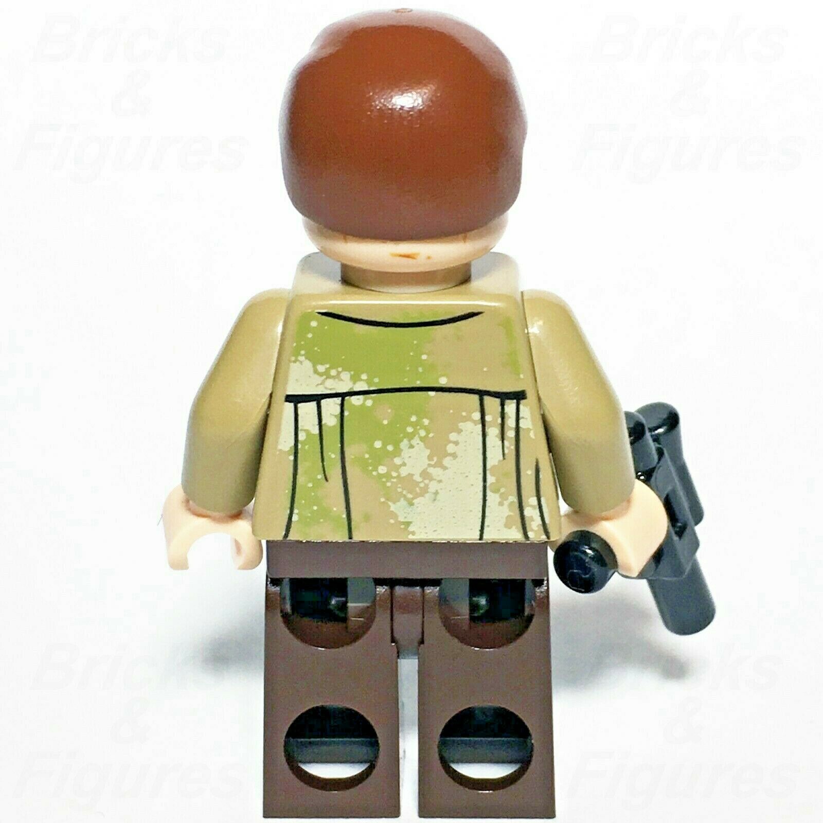 New Star Wars LEGO Han Solo Endor Outfit Rebel Pilot Minifigure 75094 sw0644 - Bricks & Figures