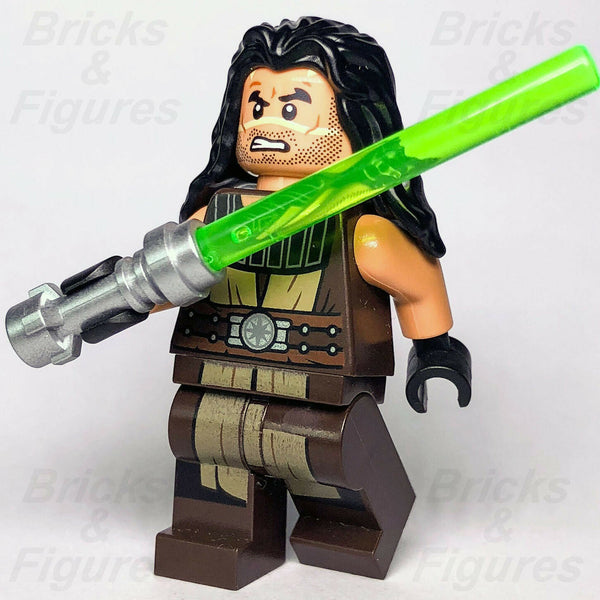 New Star Wars LEGO Quinlan Vos Jedi Master The Clone Wars Minifigure 75151 Bricks Figures