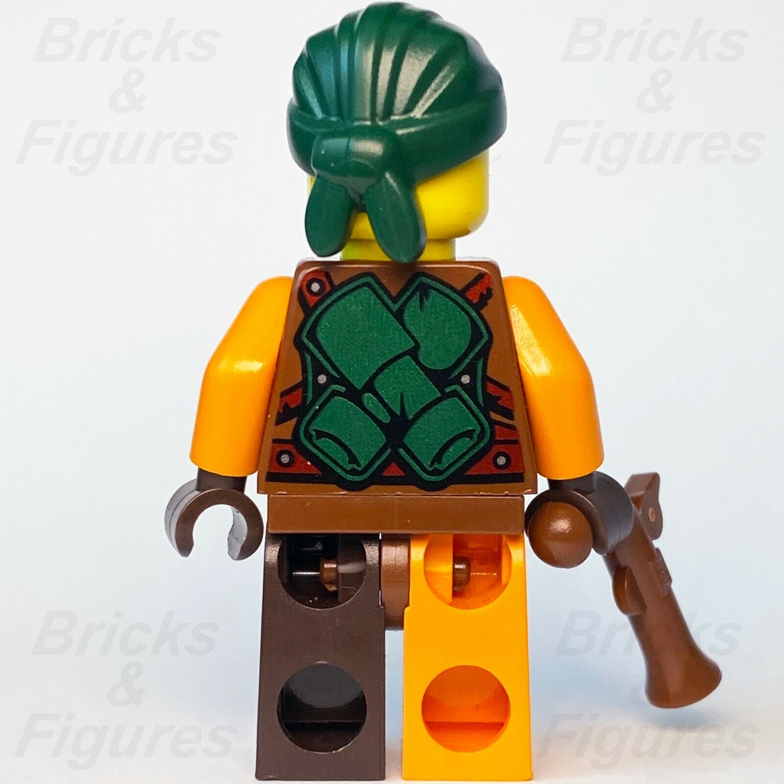 Ninjago LEGO Bucko Pirate with Gun Skybound Minifigure 70599 70605 70593 30421 - Bricks & Figures