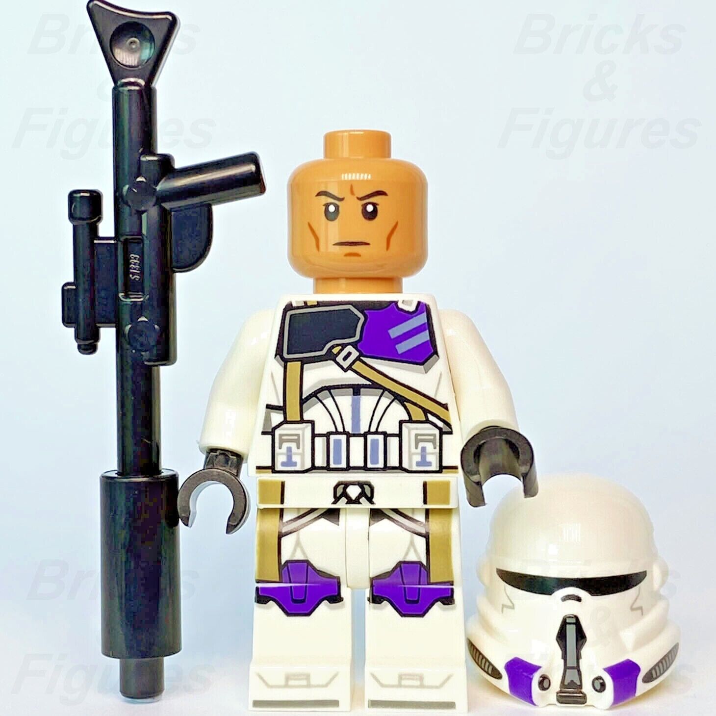 Star Wars LEGO 187th Legion Clone Commander Trooper Clone Wars Minifigure 75342 Bricks Figures